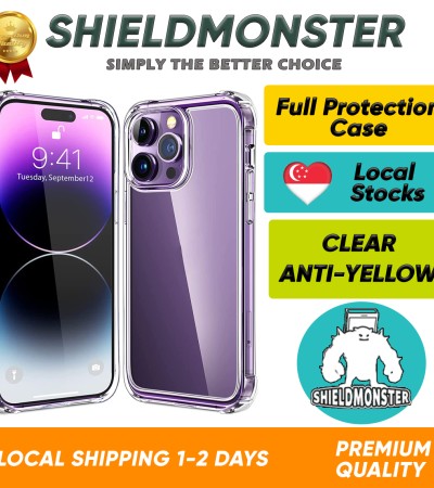 Shieldmonster iPhone Case 14 Pro Max/14 Pro/14/14 Max/13 Pro Max / 12/ 11/ XS/ XR/ X/ 8 Casing Clear Hard Soft Transparent Clear TPU cover Shieldmonster iPhone Case 14 Pro Max/14 Pro/14/14 Max/13 Pro Max / 12/ 11/ XS/ XR/ X/ 8 Casing Clear Hard Soft Transparent Clear TPU cover
