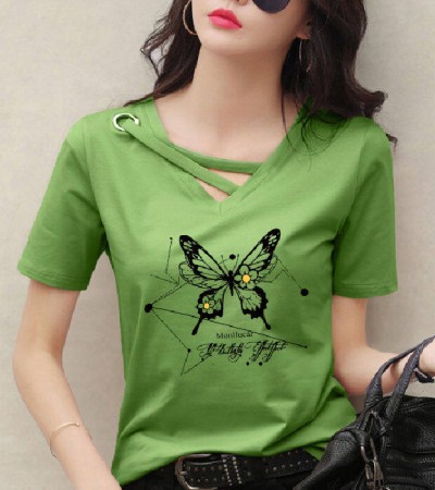 Tshirts Girls Sweet Cartoon Tshirts Cartoon Printing Tshirts Girls Sweet Cartoon Tshirts Cartoon Printing